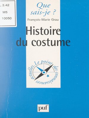 cover image of Histoire du costume